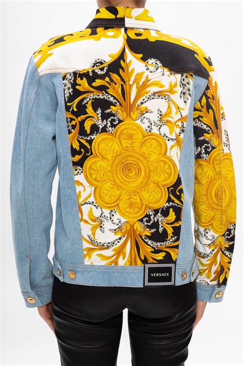 versace jacket replica womens|versace denim jacket women's.